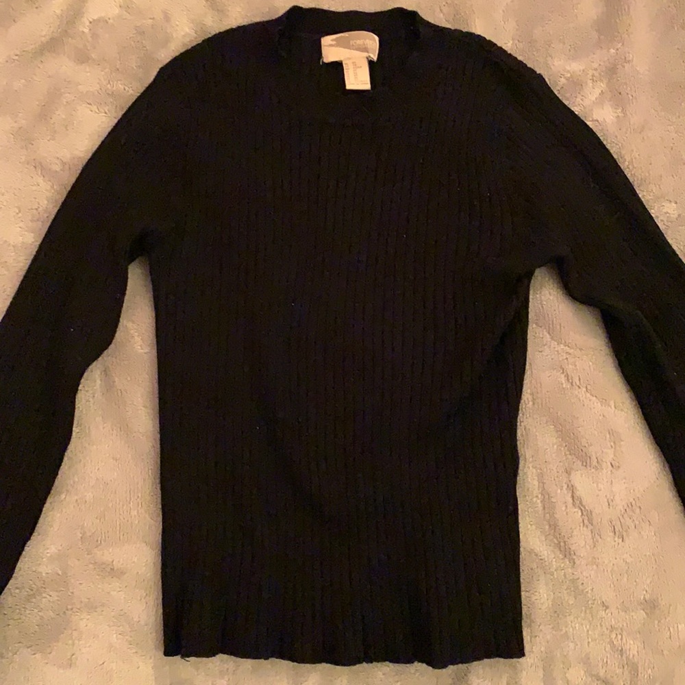 Ribbed Knit Sweater